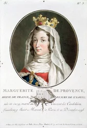 Portrait de Marguerite de Provence (1219-95), 1787
